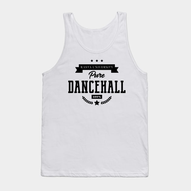 Rasta University Pure Dancehall Reggae Tank Top by rastauniversity